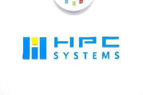 HPC Systems signage, logo